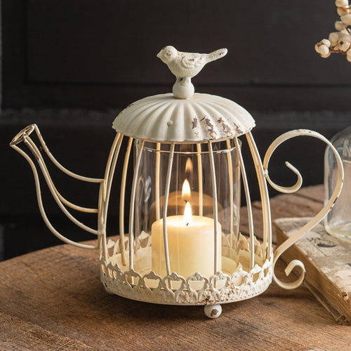 Tea Kettle Candle Holder