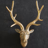 Retro Deer Head Sculpture Wall Art