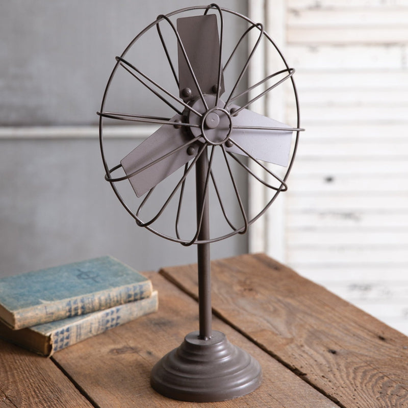 Decorative Fan Tabletop Sculpture