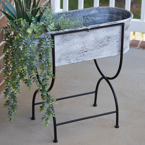 Farmhouse Washtub Planter