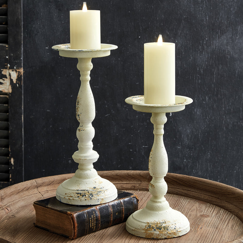 Cressida Pillar Candle Holder Set of 2