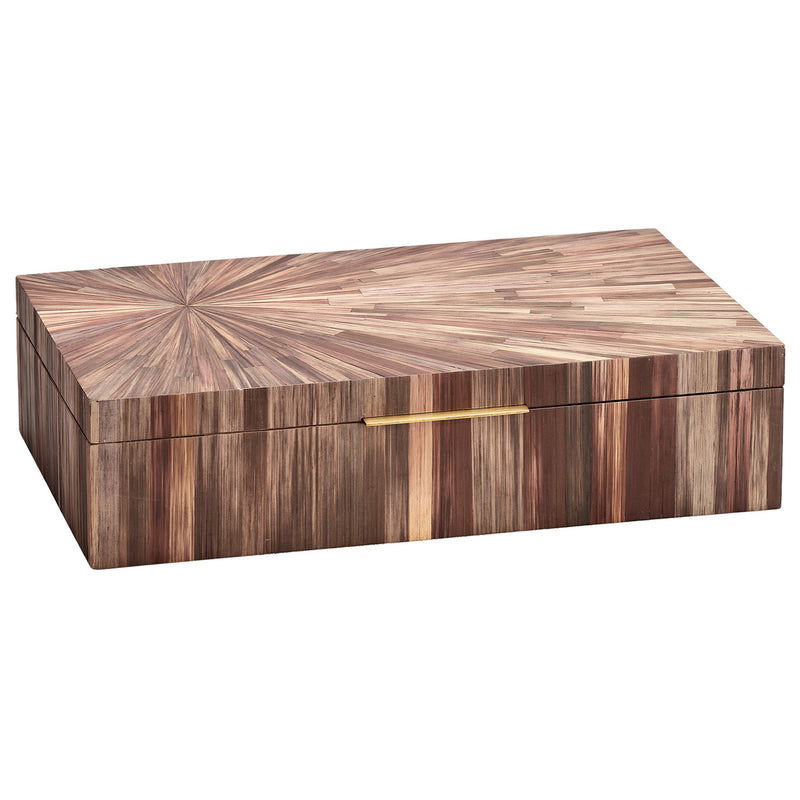 Jamie Young Palm Marquetry Box