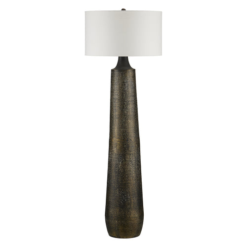 Currey & Co Brigadier Black Floor Lamp