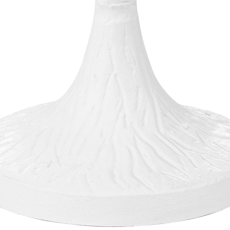 Currey & Co Piaf White Floor Lamp