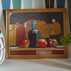 Still Life Embroidered Wall Art