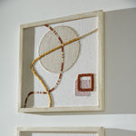 Latigo Framed Embroidery Wall Art