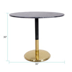 Micca Marble Top Bistro Table