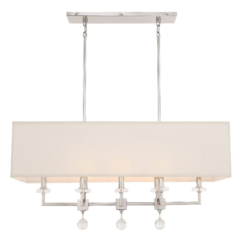 Crystorama Paxton Linear Chandelier