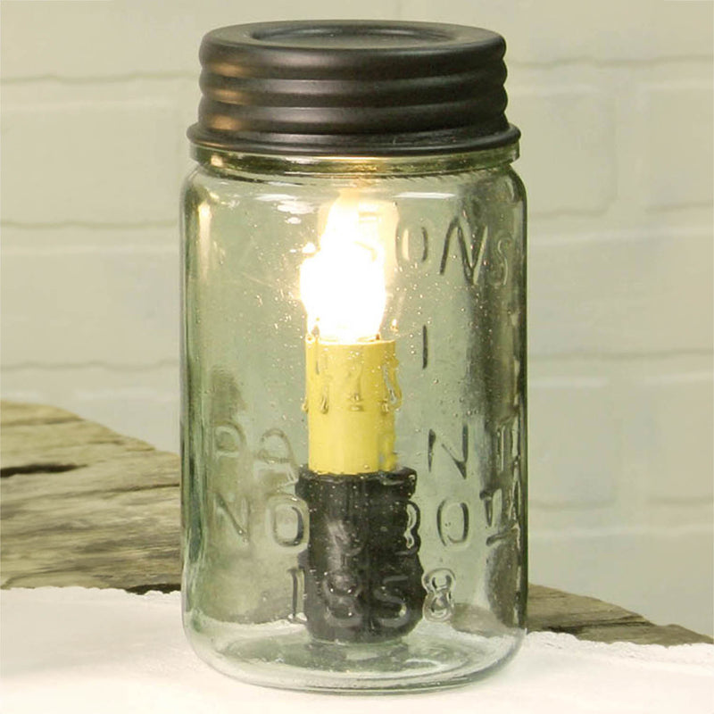 Pint Mason Jar Lamp