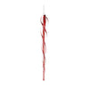 Spiral Icicle Drop Ornament Set of 6