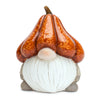 Gnome With Pumpkin Hat Sculpture Set of 2