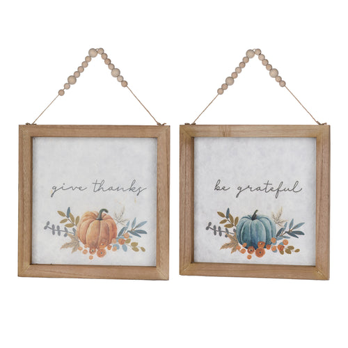 Hanging Affirmation Sign Set of 2