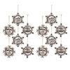 Cut Cookie Design Snowflake Ornament Set of 12