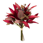 Fall Foliage and Thistle Bundle Faux Bouquet Set of 6