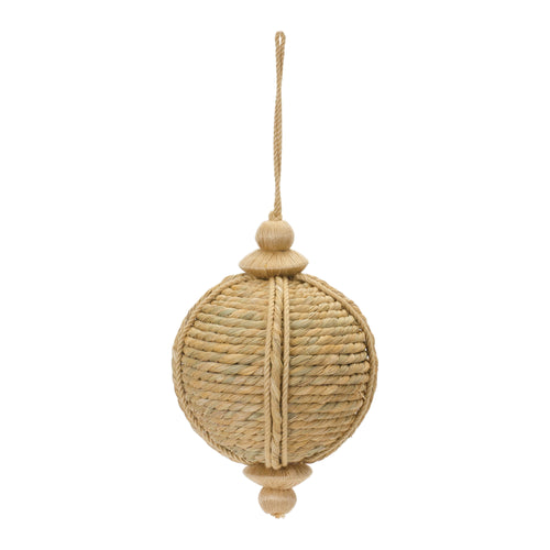 Jute Onion Ornament Set of 4