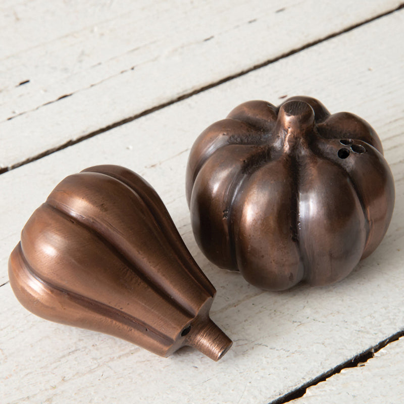 Pumpkin and Gourd Salt and Pepper Shakers