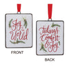 Holiday Sentiment Ornament Set of 12