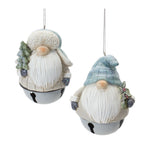 Gnome Sleigh Bell Ornament Set of 12