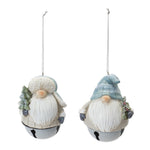 Gnome Sleigh Bell Ornament Set of 12