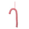 Fabric Candy Cane Ornament Set of 6