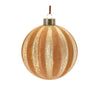 Ribbed Glass Ornament Set of 12