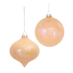 Irredescent Glass Ornament Set of 6