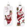 Whimsical Santa Ornament Set of 12