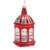 Glittered Glass Lantern Ornament Set of 6