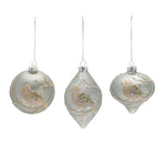 Beaded Glass Bird Ornament Set of 6