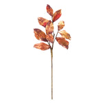 Metallic Harvest Leaf Spray Faux Plant Stem Set of 2