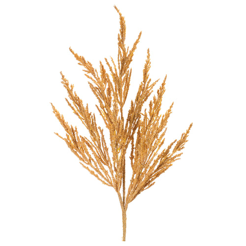 Gold Harvest Spray Faux Plant Stem Set of 6