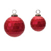 Hammered Glass Ball Ornament Set of 4