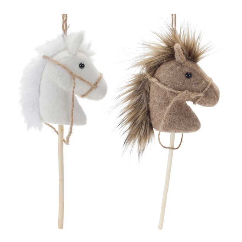 Hobby Horse Ornament Set of 6