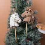 Hobby Horse Ornament Set of 6