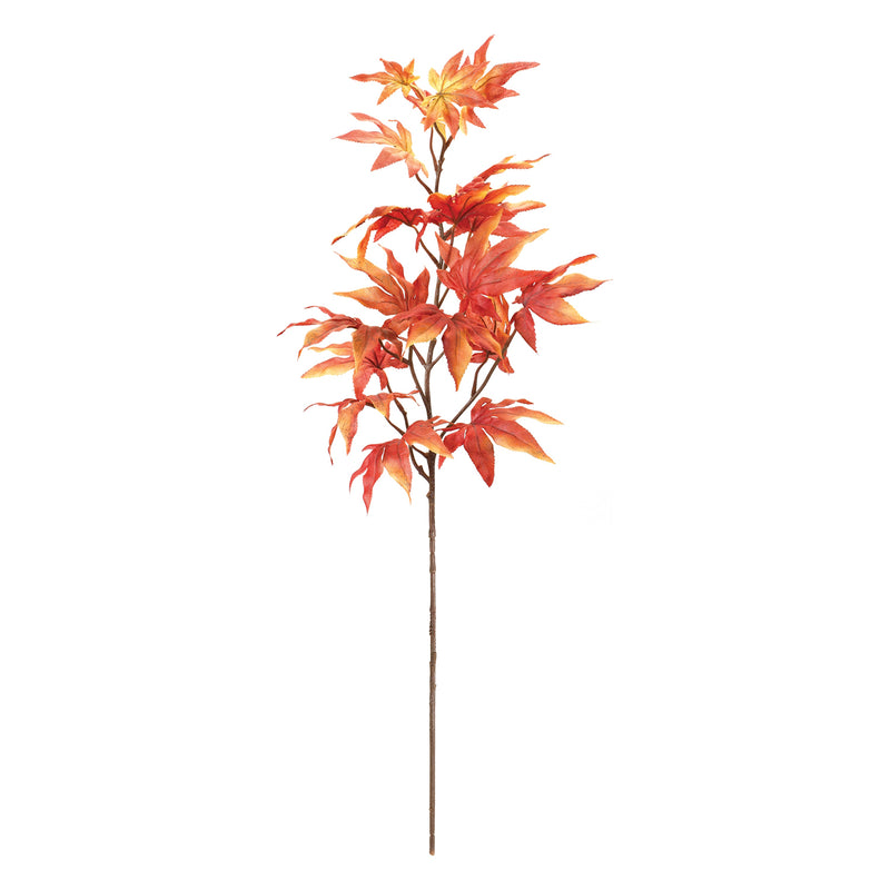 Fall Leaf Foliage Faux Plant Stem Set of 6