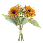 Fall Mum Floral Bundle Faux Plant Stem Set of 2