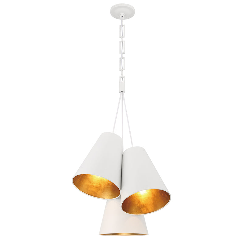 Brian Patrick Flynn for Crystorama Alston 3-Light Pendant