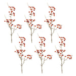 Berry Pod Spray Faux Plant Stem Set of 6