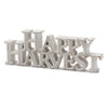 Happy Harvest and Give Thanks Tabletop Sign Set of 2