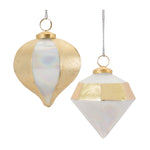 Irredescent Glass Ornament Set of 6