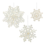 Paper Snowflake Ornament Set of 6