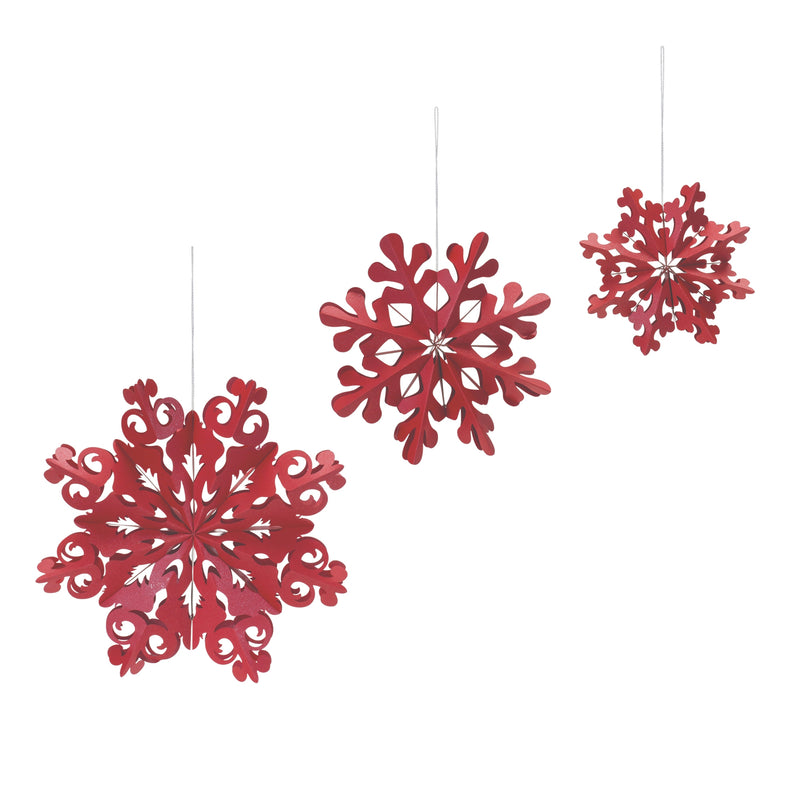 Paper Snowflake Ornament Set of 6