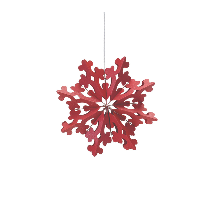 Paper Snowflake Ornament Set of 6