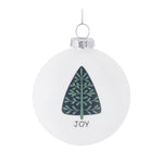 Tree Sentiment Ball Ornament Set of 6