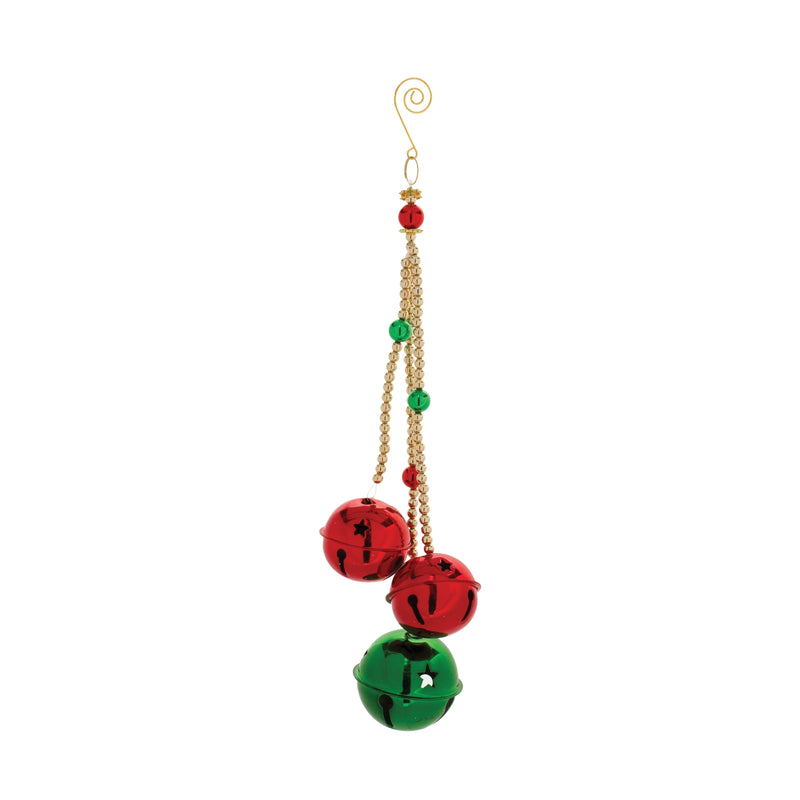 Sleigh Bell Drop Ornament Set of 6