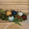 Frosted Glass Ornament Set of 6