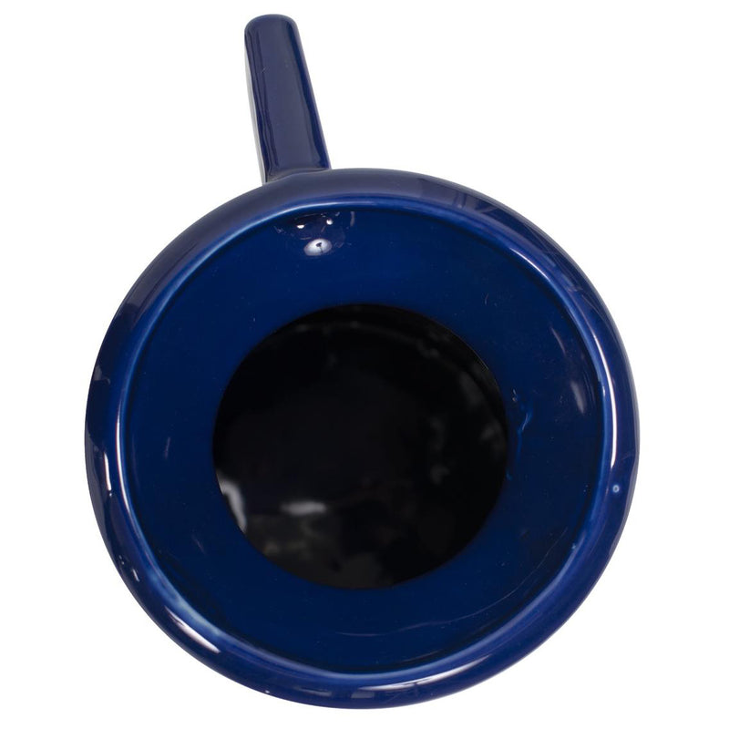 Bella Sapphire Blue Ceramic Pitcher