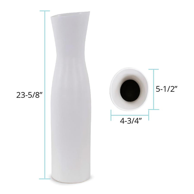 Larek Asymmetrical Contemporary Ceramic Vase