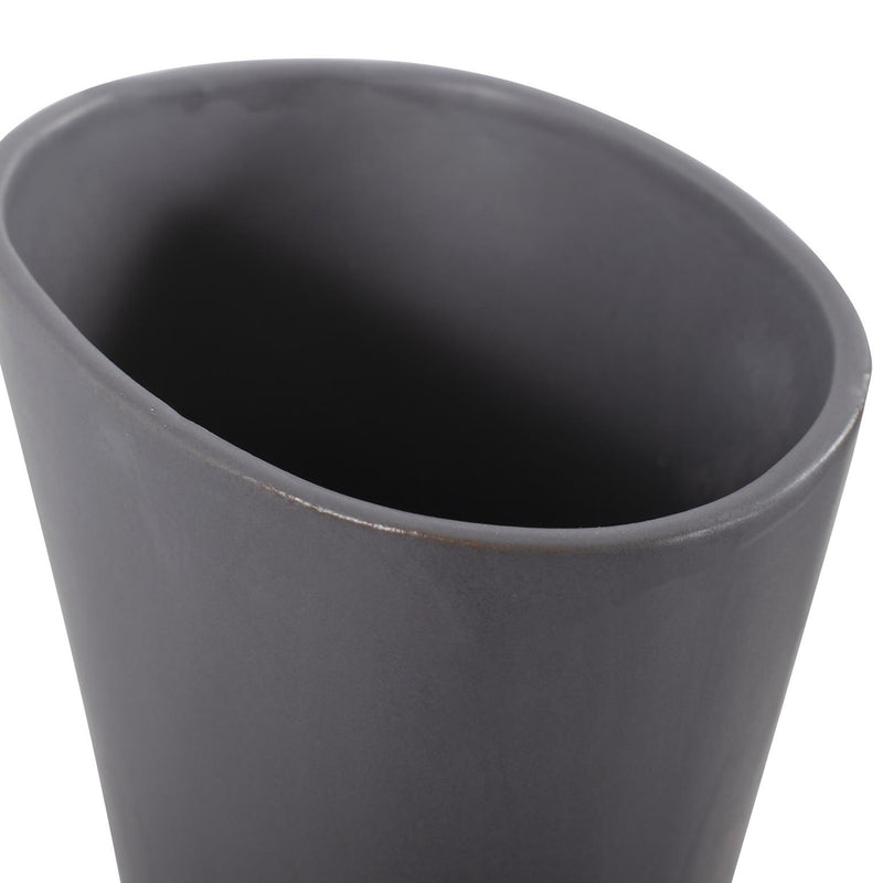 Larek Asymmetrical Contemporary Ceramic Vase