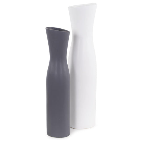 Larek Asymmetrical Contemporary Ceramic Vase